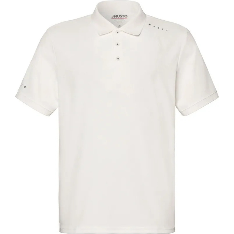 2026 Musto Mens Evo Crew Pro Lite Polo 84220 - White